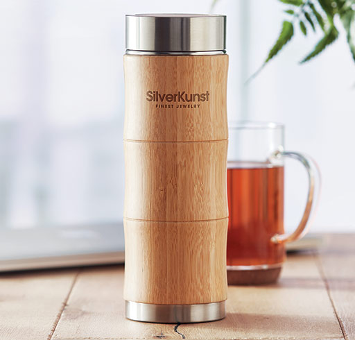 bambusowy kubek termiczny z grawerem