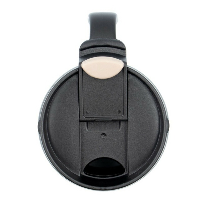 400 ml – niebieski kubek termiczny ze stali z uchem