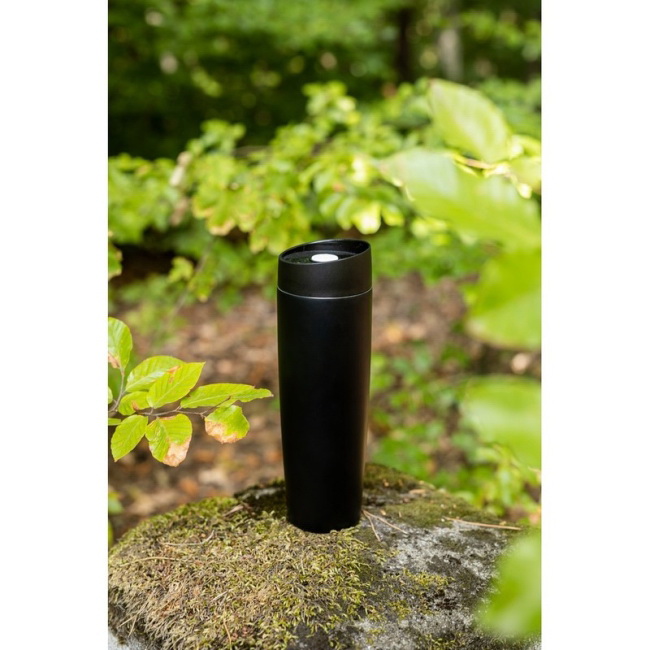 Anthony – stalowy kubek termiczny 500 ml, czarny