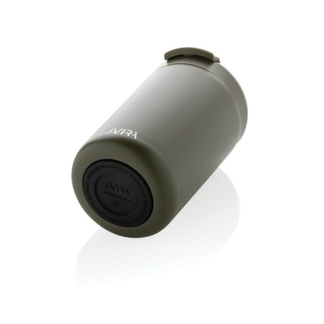 Avira Alya 300 ml – zielony kubek termiczny z uchwytem