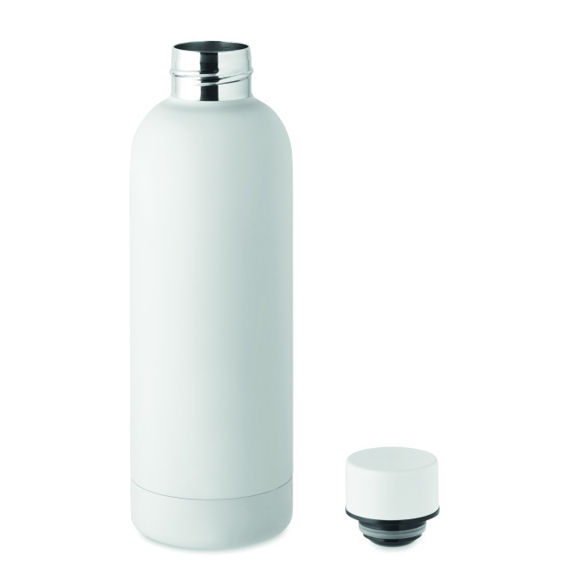 Biała butelka termiczna Athena 500 ml ze stali