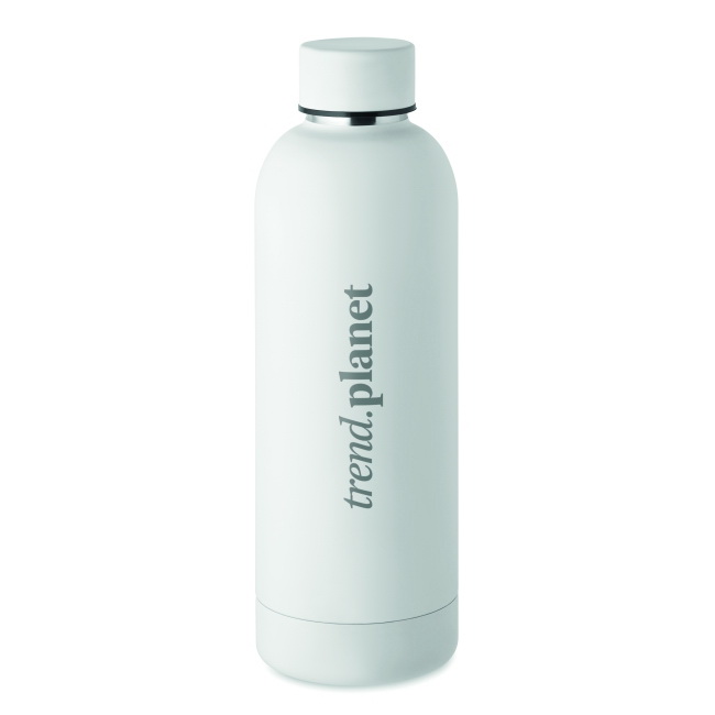 Biała butelka termiczna Athena 500 ml ze stali