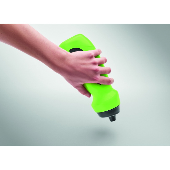 Bidon 700 ml LDPE fluorescencyjny zielony z logo