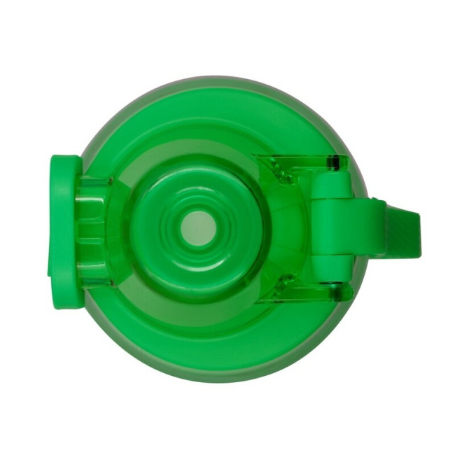 Bidon 850 ml zielony, Tritan, zamknięcie na przycisk