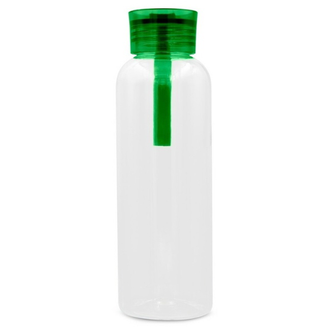 Bidon reklamowy RPET 500 ml – zielony z uchwytem