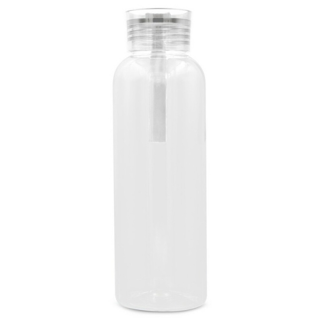 Bidon RPET 500 ml biały z uchwytem, nadruk logo