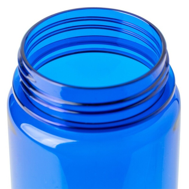 Bidon RPET 750 ml granatowy z miejscem na logo