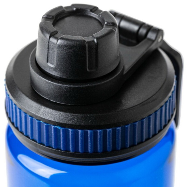 Bidon RPET 750 ml granatowy z miejscem na logo