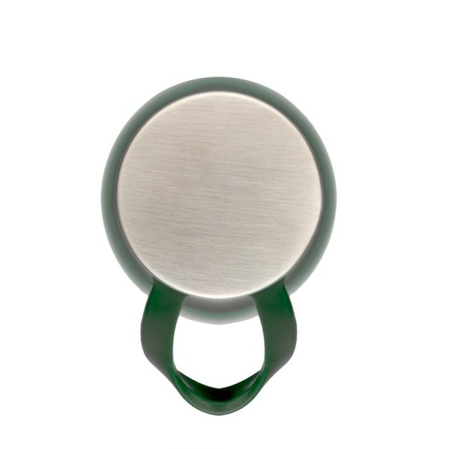 Bidon RPET 800 ml VINGA Lean – ciemnozielony z logo