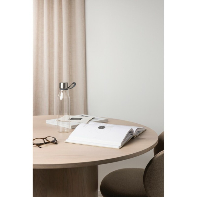 Bidon RPET 800 ml VINGA Lean, transparent z pętlą