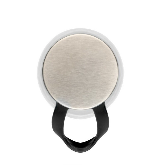 Bidon RPET 800 ml VINGA Lean, transparent z pętlą