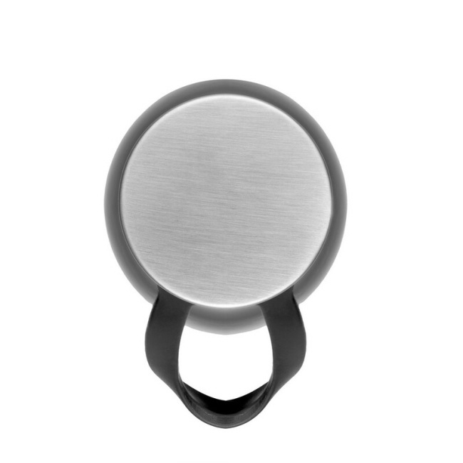 Bidon RPET 800 ml z metalowym korkiem – szary