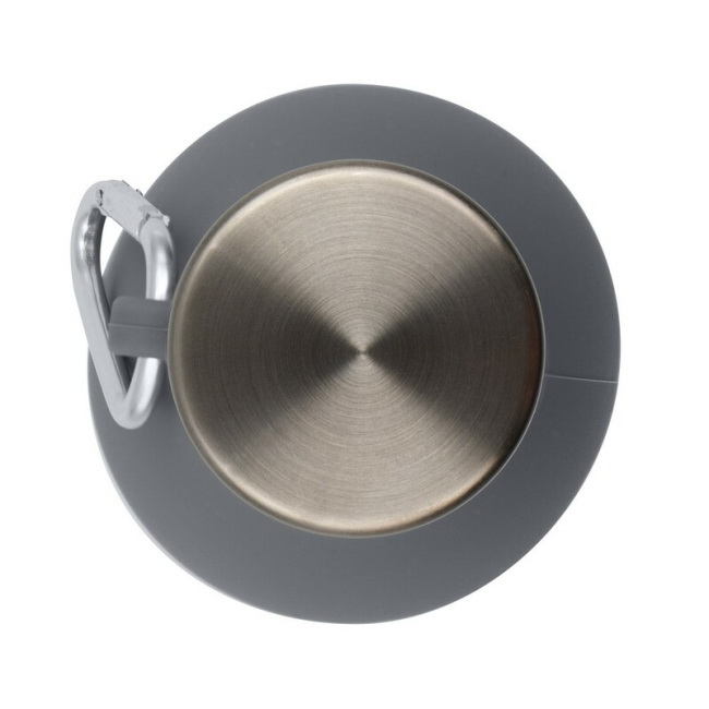 Bidon składany 550 ml czarny z karabińczykiem