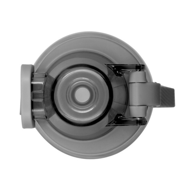 Bidon Tritan 850 ml Flore szary z miejscem na logo