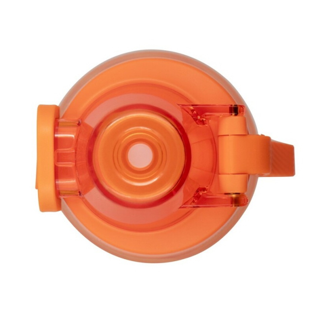 Bidon Tritan 850 ml pomarańcz z blokadą ustnika