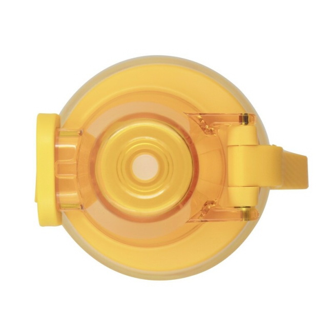 Bidon Tritan 850 ml, żółty, blokada ustnika