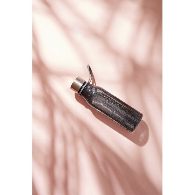 Bidon Tritan VINGA Lean 600 ml grafitowy z logo