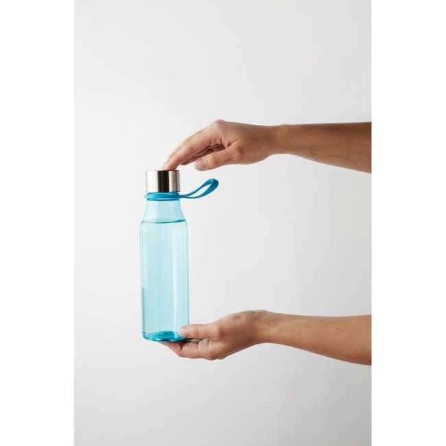 Bidon Tritan VINGA Lean 600 ml – niebieski z logo