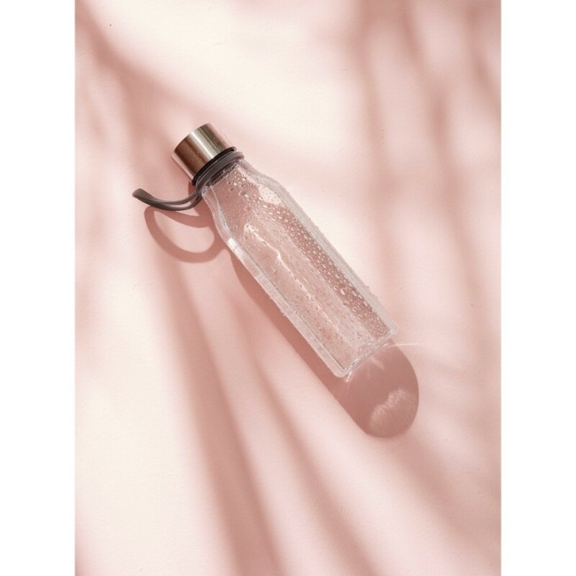 Bidon Tritan VINGA Lean 600 ml transparentny z logo