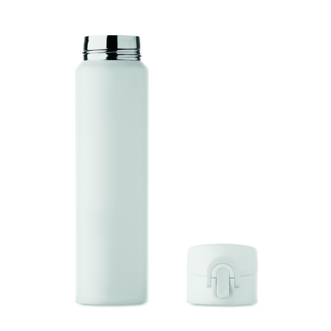 Bots butelka termiczna 300 ml, biała stal 18/8 mat