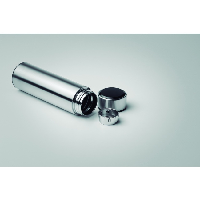 Butelka termiczna 450 ml z LED termometrem, stal 18/8