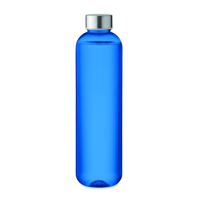 Butelka Tritan™ 1 l – niebieska z metalową zakrętką