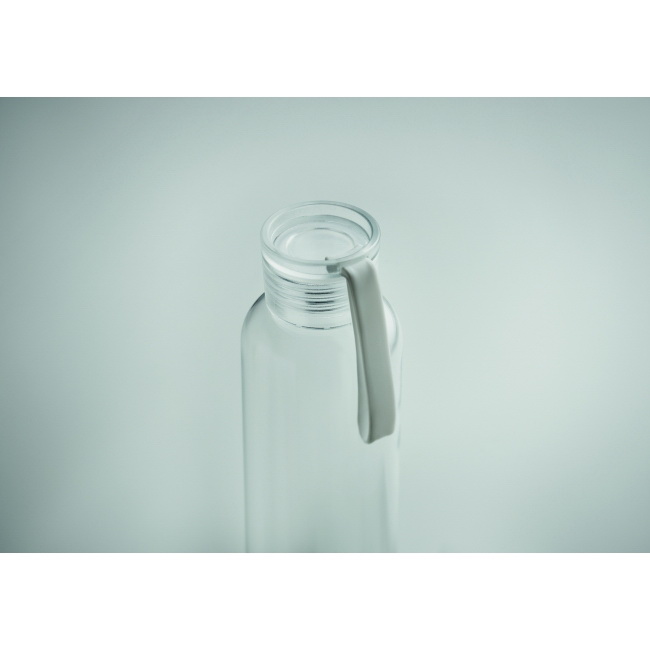 Butelka Tritan 500 ml transparentna bez BPA z uchwytem