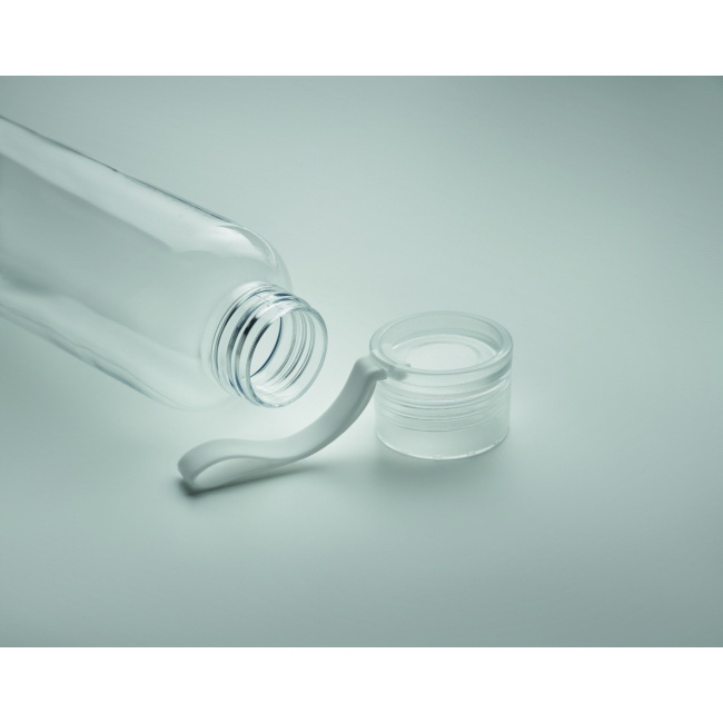 Butelka Tritan 500 ml transparentna bez BPA z uchwytem