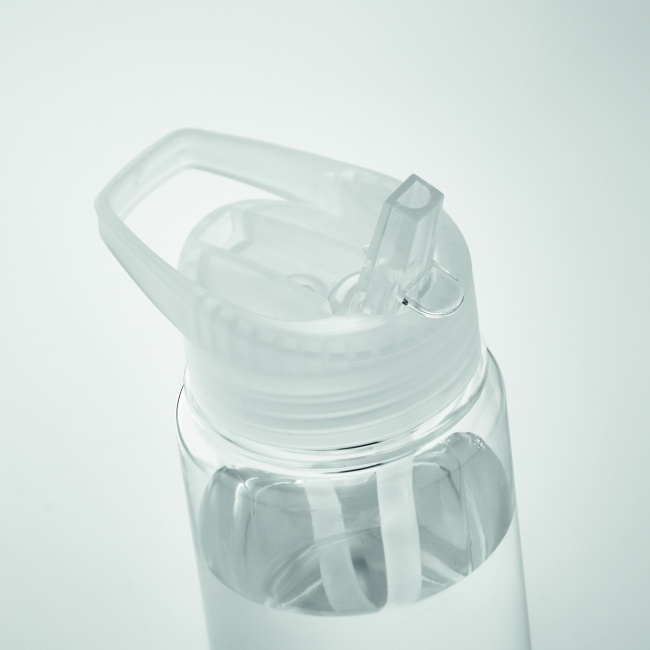 Butelka Tritan Renew 650 ml z ustnikiem, przezroczysta