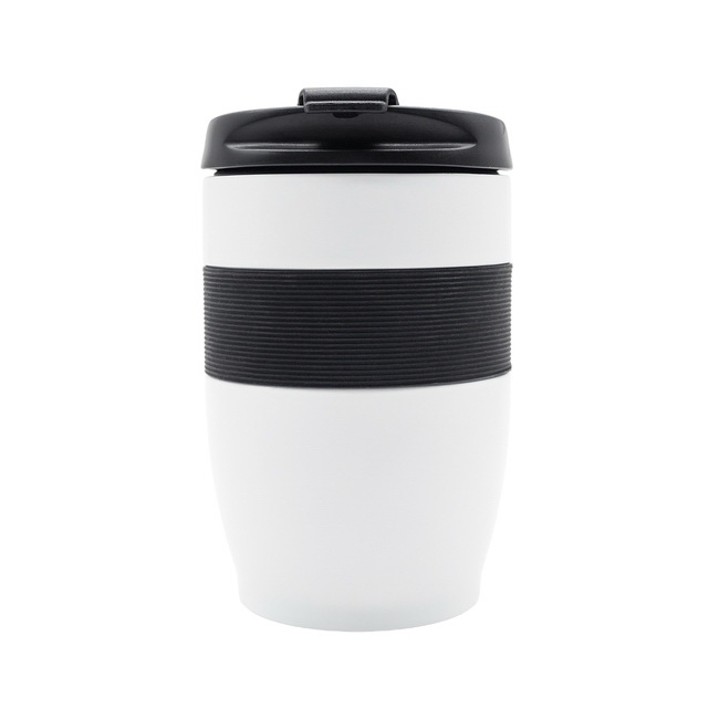 Carol 300 ml – biały kubek termiczny z grawerem