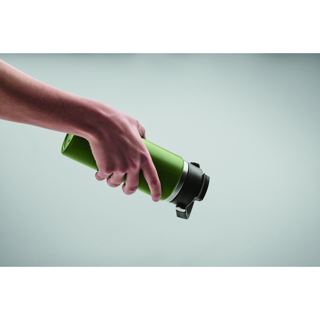 Ciemnozielona butelka termiczna 500 ml ze stali