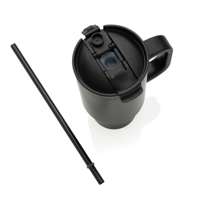 Cruiser 480 ml – czarny kubek termiczny z uchwytem