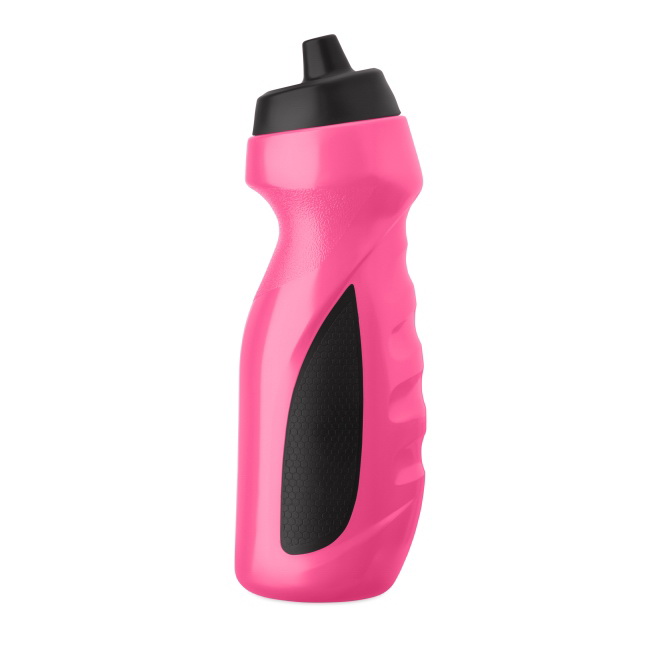 Fuksjowy bidon 700 ml z uchwytem i ustnikiem pull-up