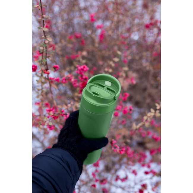 Grafitowy kubek termiczny 600 ml z logo