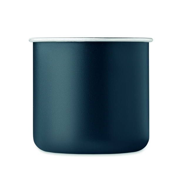 Granatowy kubek Caribu 300 ml ze stali z recyklingu