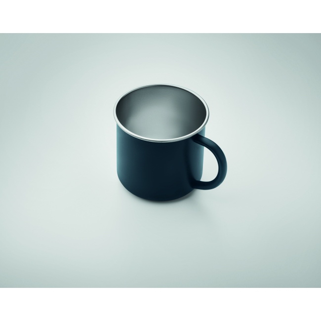 Granatowy kubek Caribu 300 ml ze stali z recyklingu