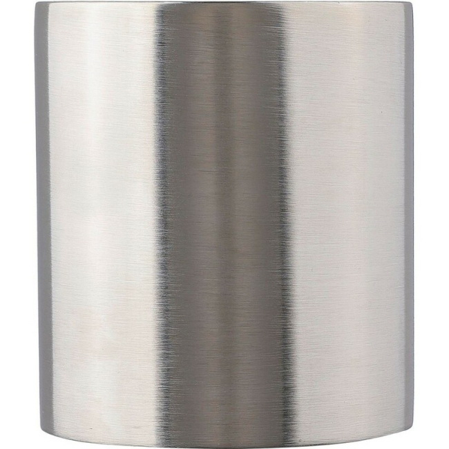 Granatowy kubek stalowy 185 ml z karabińczykiem