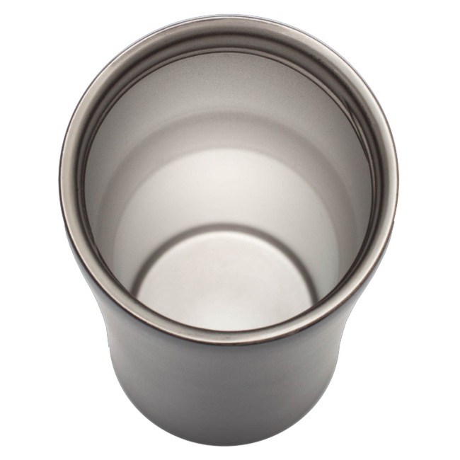 Jasnoniebieski kubek termiczny Lahti 450 ml, stal 18/8