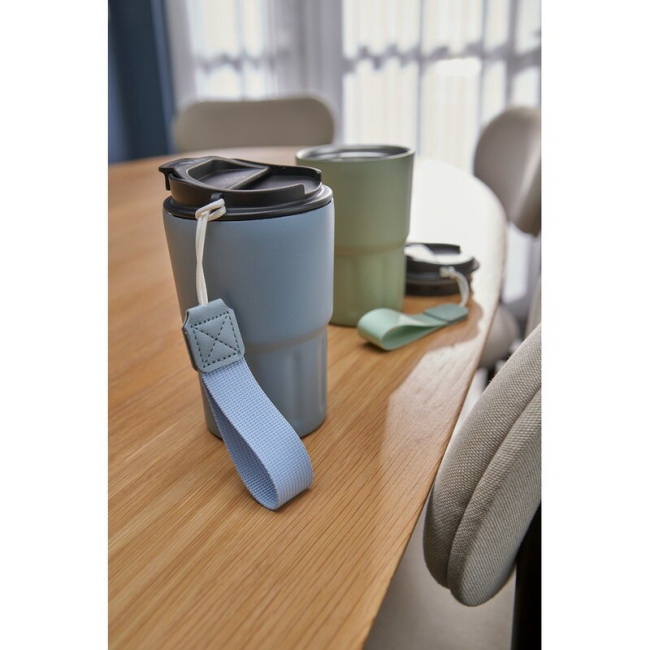 Kubek termiczny 320 ml stal nierdzewna, jasnozielony