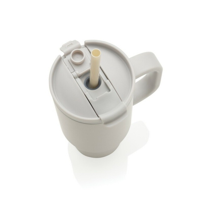 Kubek termiczny 480 ml z uchwytem Cruiser szary