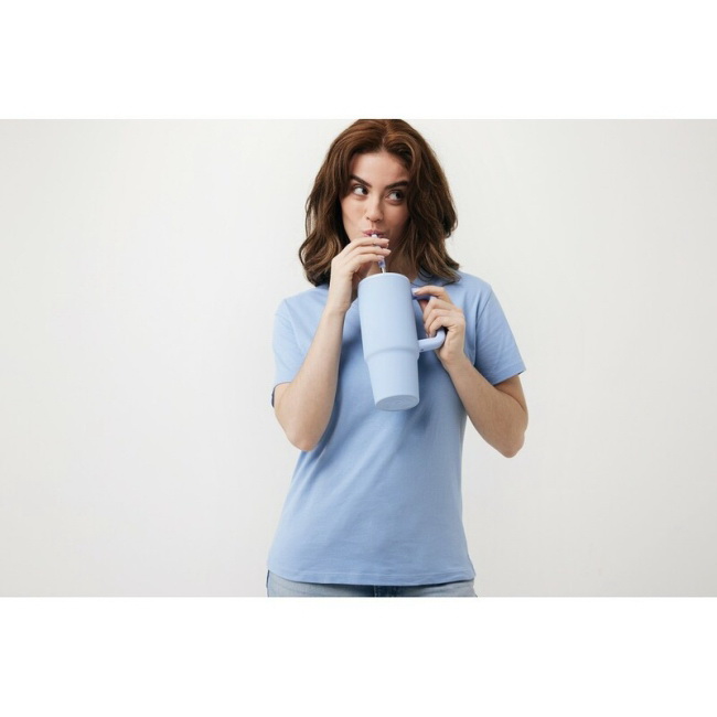 Kubek termiczny 900 ml z uchem, stal z recyklingu