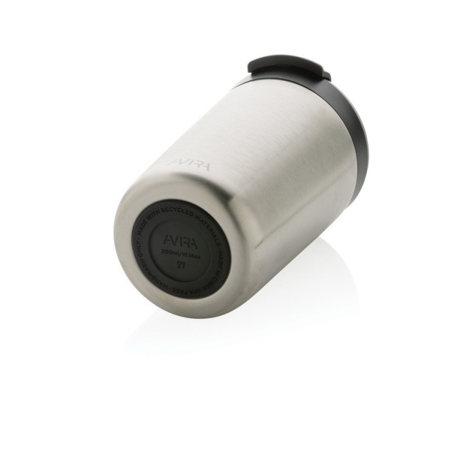 Kubek termiczny Avira Alya 300 ml srebrny z recyklingu