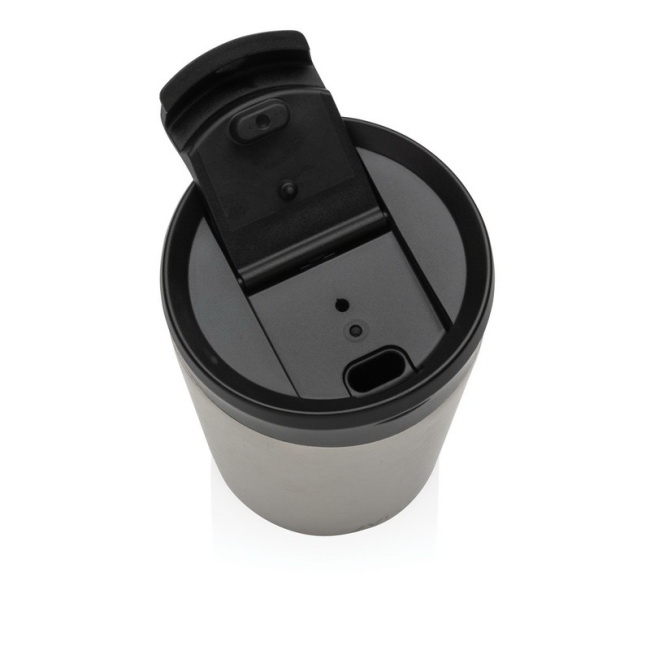 Kubek termiczny Avira Alya 300 ml srebrny z recyklingu