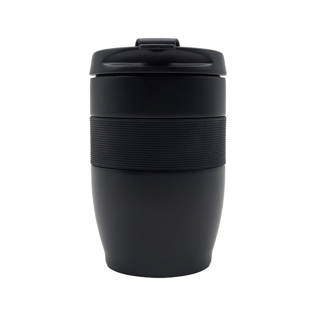 Kubek termiczny Carol 300 ml czarny mat z grawerem