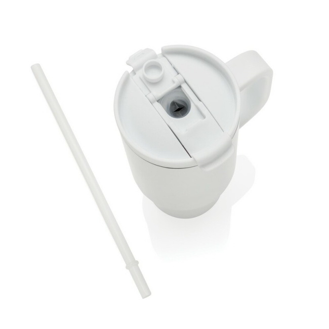 Kubek termiczny Cruiser 480 ml biały z uchem