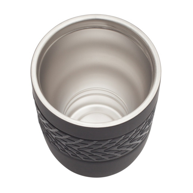 Kubek termiczny Offroader z przyssawką 200 ml czarny