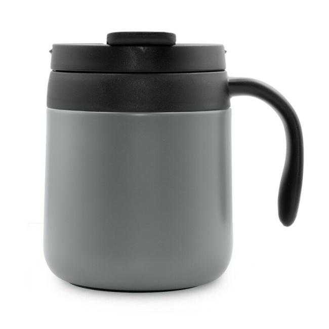 Kubek termiczny Wyatt 400 ml, stal nierdz., uchwyt