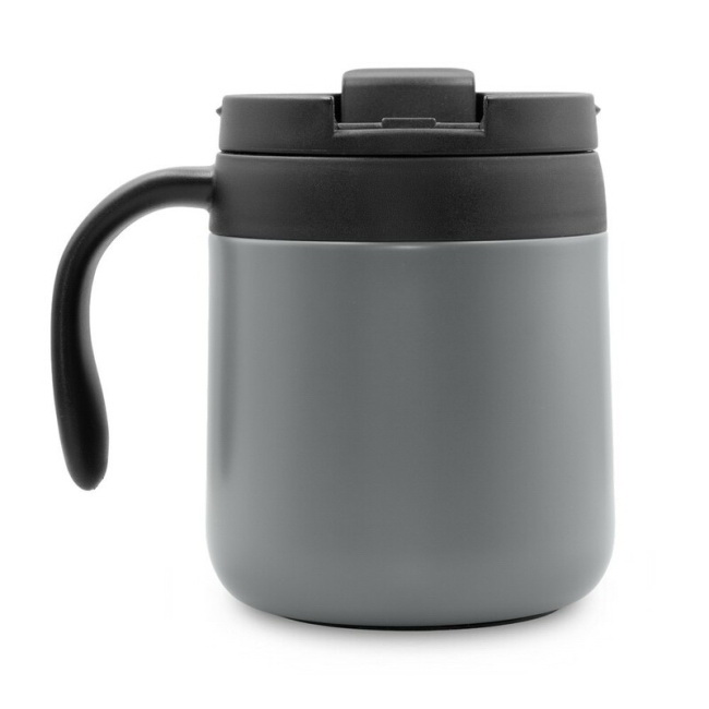 Kubek termiczny Wyatt 400 ml, stal nierdz., uchwyt