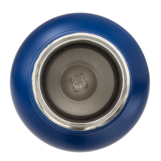 Niebieska butelka termiczna Varde 500 ml stal 18/8