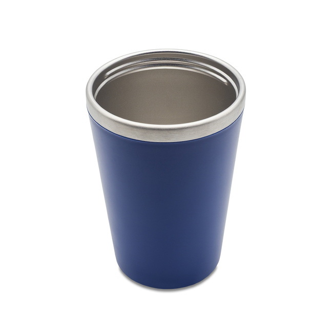 Niebieski kubek termiczny 350 ml pod grawer